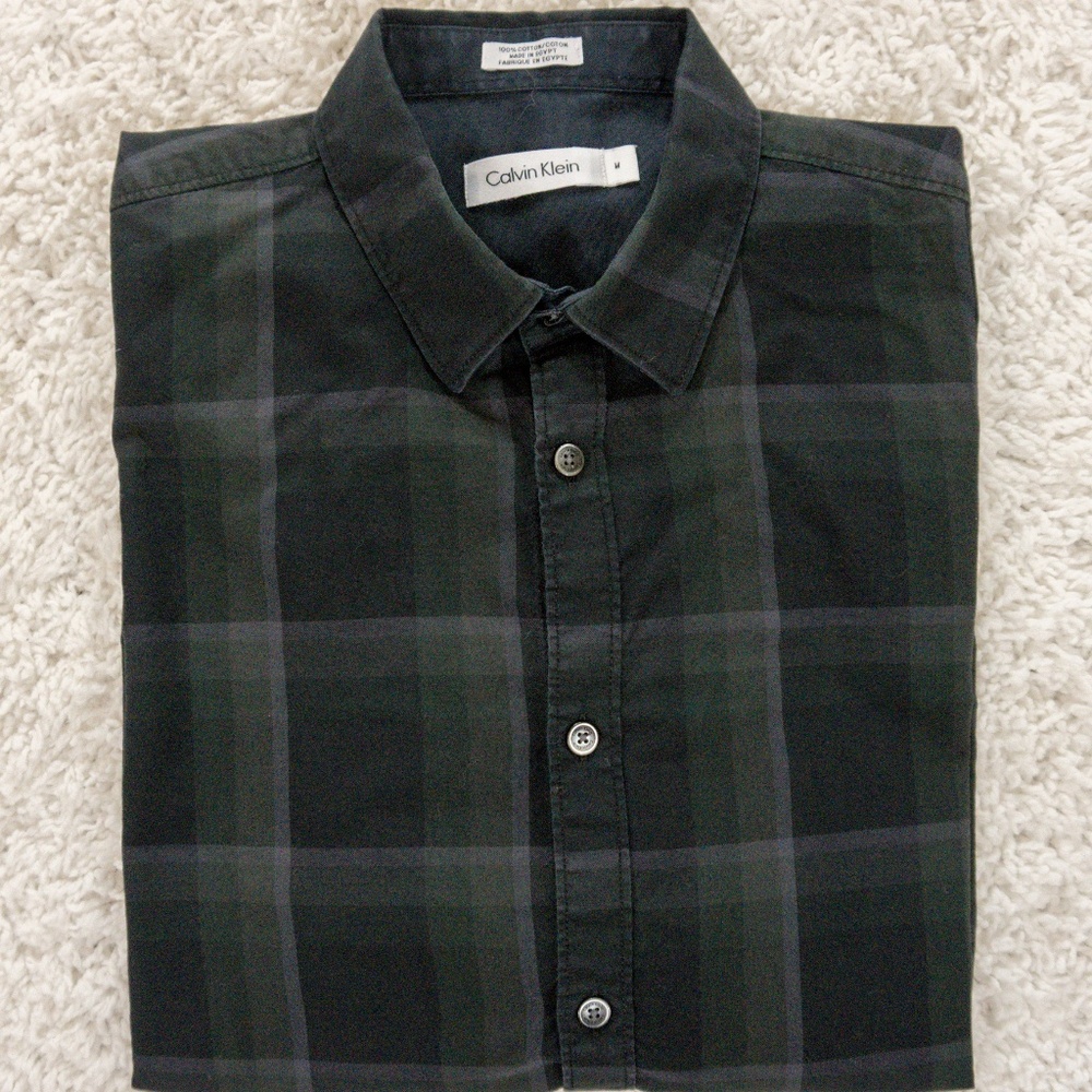 Calvin Klein Long Sleeve Button Down